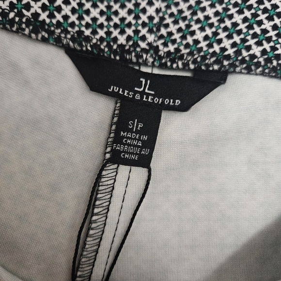 Jules& Leopold Green And Black Leggings! - Picture 2 of 6